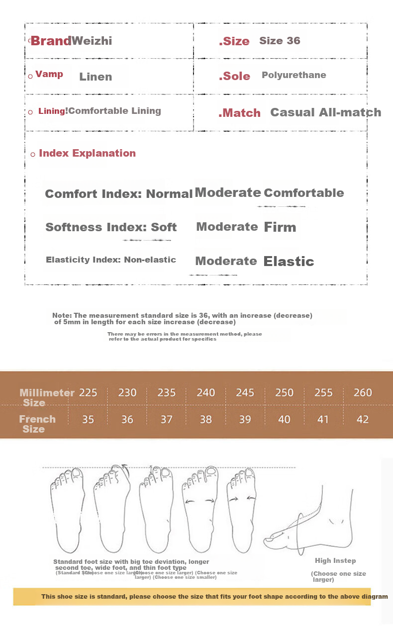 Weizhi Women's Single Shoes with Soft Soles, Slip-On Mom Shoes, Embroidered Chinese Style National Fashion Old Beijing Cloth Shoes WZ1044 Red Size 39 3
