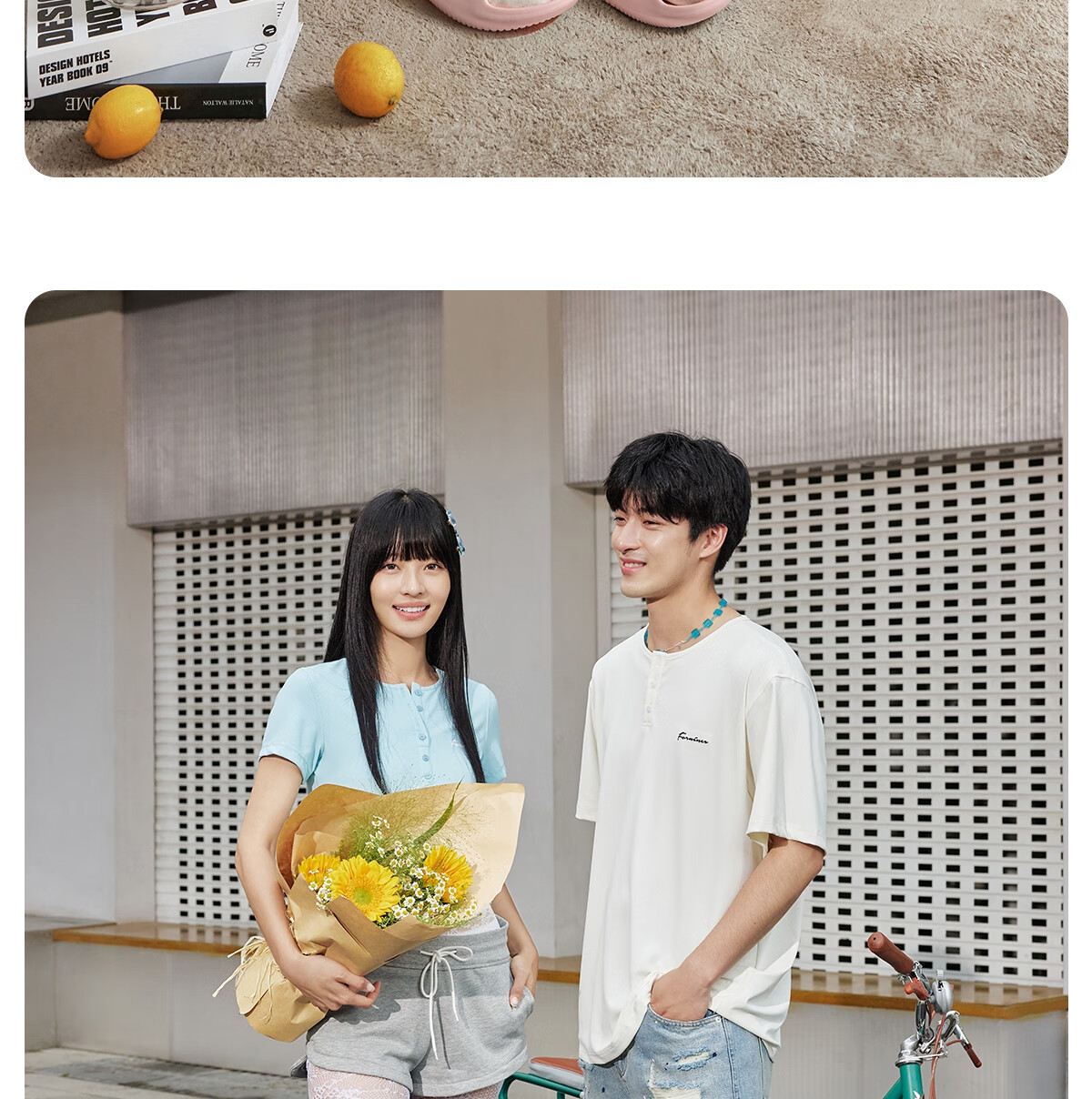 Grace Women's Summer 2025 Indoor Home Bathroom Non-Slip Odor-Resistant Couple Slippers with Stepping-on-Poop Sensation, Men's and Women's Cool Slippers 7
