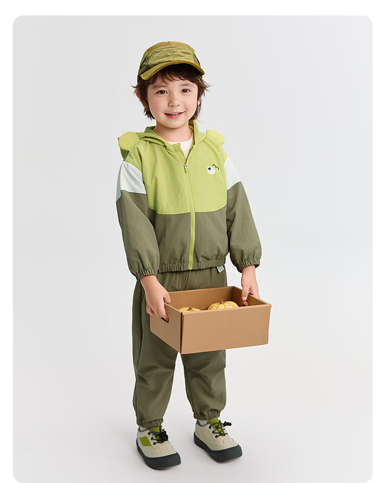 Balabala BalaOne Baby Set Children's Long Sleeve 2-Piece Set Boys Girls 2025 Autumn Outdoor 208325104205 11