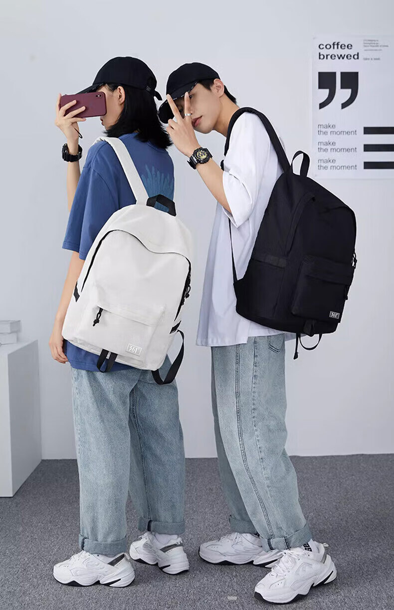 361° Men's Backpack Large Capacity 2025 New Casual Travel Lightweight School Bag for High School and College Students 7