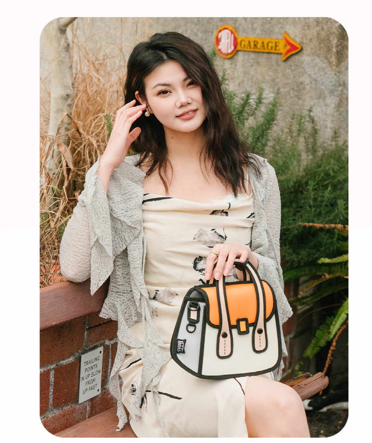 JumpFromPaper Birthday Gift Owl Bag Mini Style, Anime-Style Crossbody Shoulder Bag Gift, Orange 2
