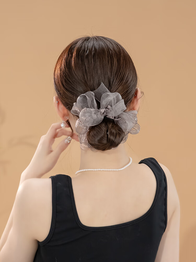 CHIMERA Hair Ties, Bow-Shaped Hair Bands, Ponytail Holders, Scrunchies, Hair Elastics, Hair Ties for Women's Birthday Gifts 1