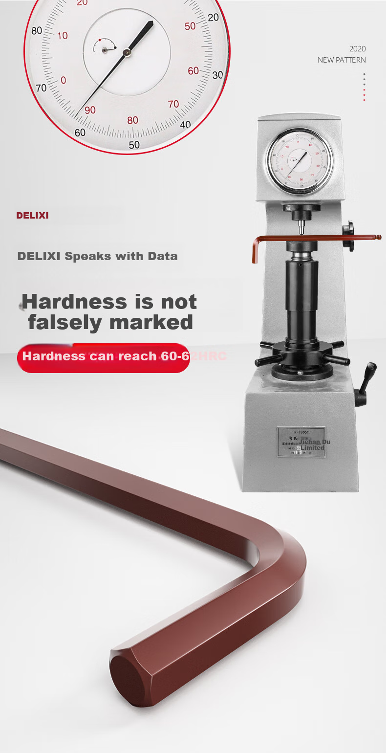 DELIXI Hex Key Set, Single Combination Star-Shaped Hexagon Hexagonal Universal Screwdriver Tool 4