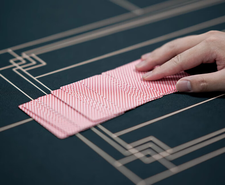 BR Thickened Edge-Locked Poker Table Cloth Mat Set Rubber Table Cover Long Rectangular Table Mat Desktop Pad 3