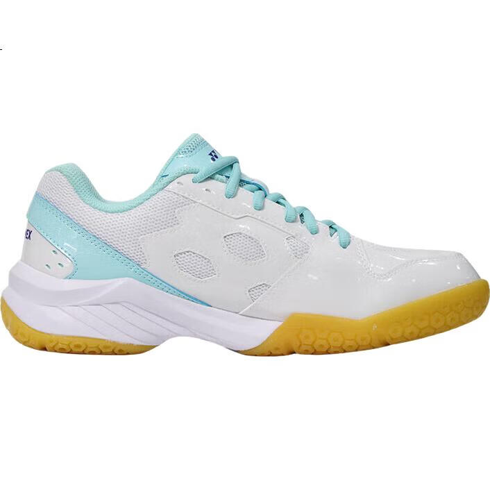 Кроссовки для бадминтона YONEX SHB101CR, мужские и женские, дышащие, амортизирующие, унисекс, белые с мятным, размер 37