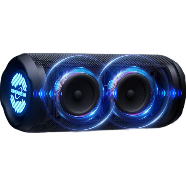 Портативная Bluetooth-колонка WANYINBA M6, 30 Вт, высокая громкость, водонепроницаемая, с мощным басом, цвет черный