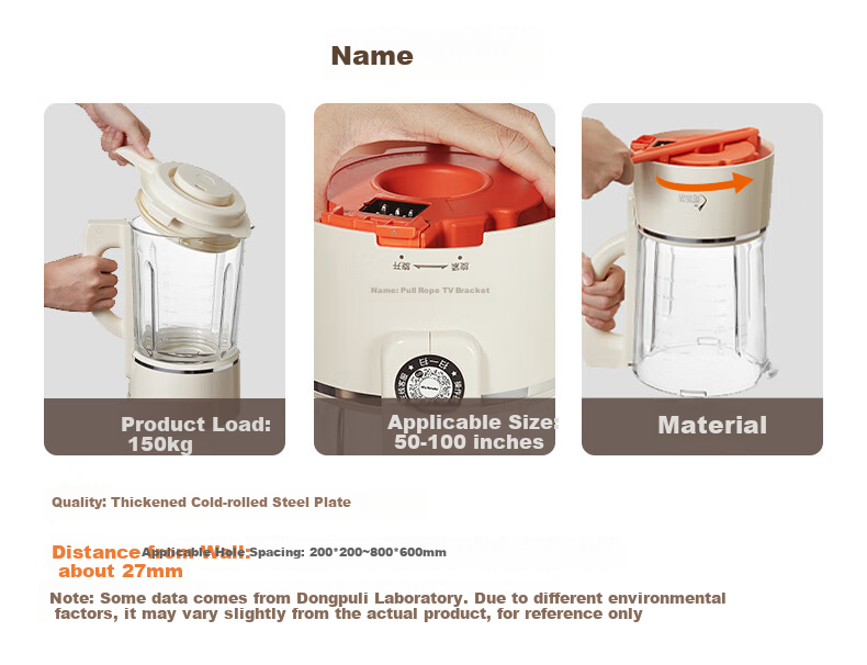 Joyoung ZMD Assured Series Space Technology High-Speed Blender Detachable And Washable Regulator Hot Air Sterilization Quiet Noise Reduction 1.75L L18-P656 8