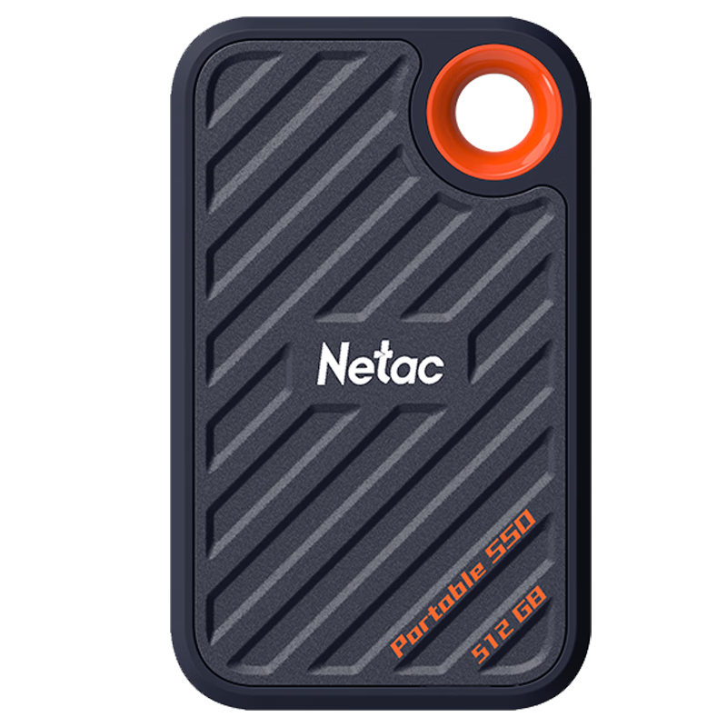 Netac 512GB Type-C USB 3.2 NVMe Portable SSD (PSSD) ZX20 Mobile Direct Connection High-Speed 2000MB/s Lightweight and Portable