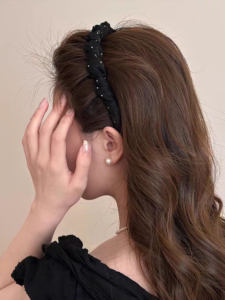 CHIMERA Non-Slip Tooth Comb Hairband for Women, Voluminous High Crown Daily Hair Tie, Lightweight Luxury Hair Accessory, Birthday Gift for Women 1