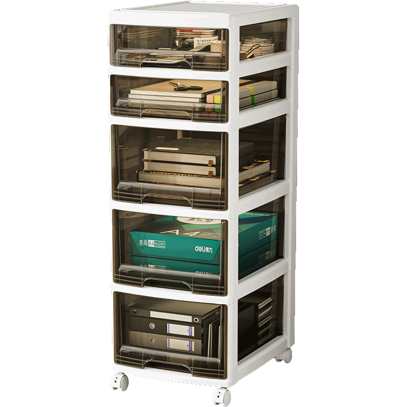 JEKO&JEKO Drawer Storage Cabinet Cosmetic Organizer Storage Cabinet File Cabinet Shelf Gap Cabinet 32cm Wide 2 Shallow 3 Deep