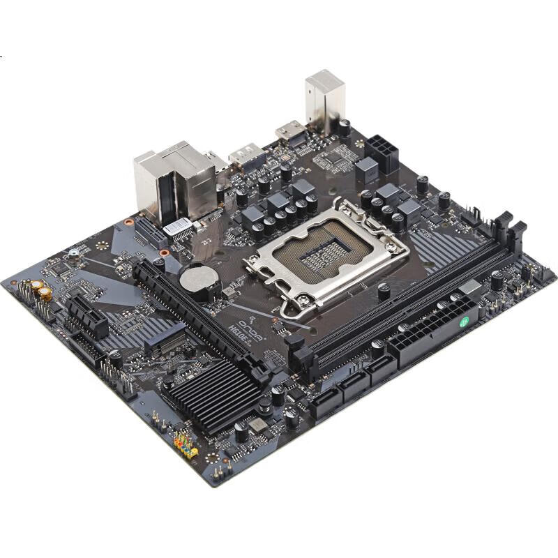 Материнская плата ONDA H610E-B для процессоров Intel LGA 1700, DDR4, M-ATX, с поддержкой SATA и M.2 NVMe, HDMI/DP