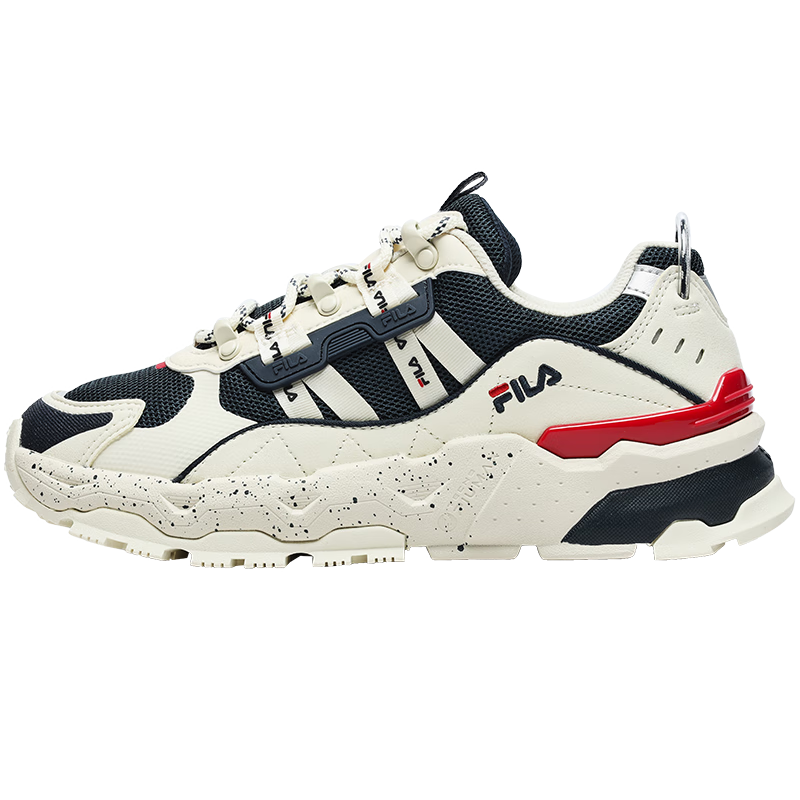 FILA Official Women's Casual Dad Sneakers Spring Summer Cushioned Breathable Running Sports Shoes