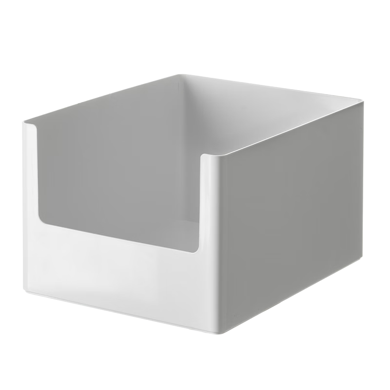 Lazy Corner Cabinet Storage Box Kitchen Organizer Box Miscellaneous Toy Basket Desktop Right Angle Storage Box Storage Bin Deep Cabinet - Large Size