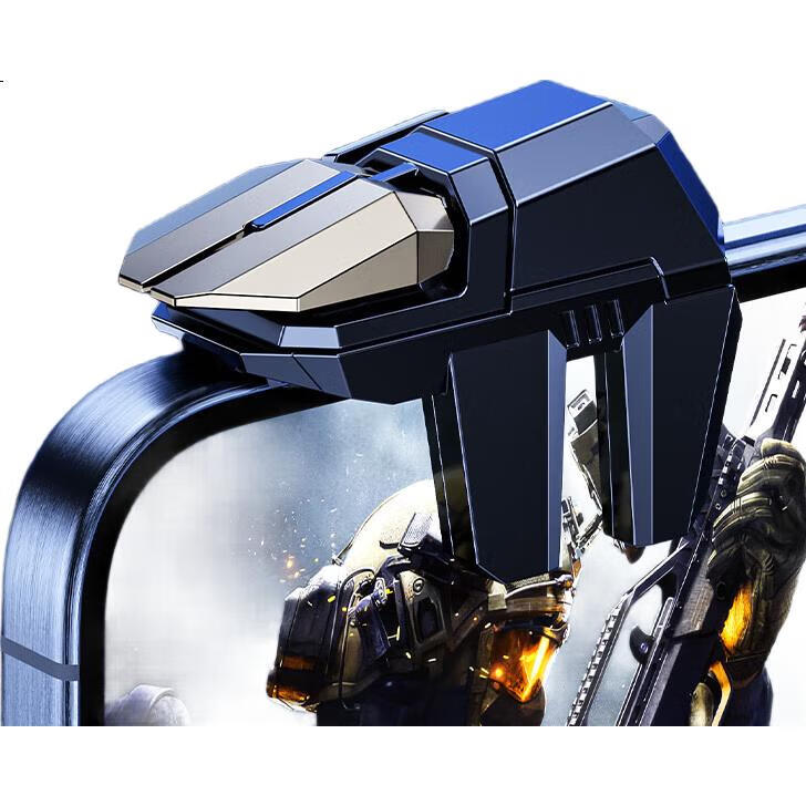 BIAZE YX88 игровой триггер для мобильных игр, механический кликер для PUBG, Fortnite, автоматический кликер для шести пальцев, черный