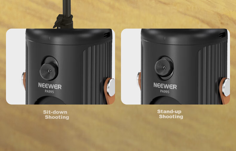 NEEWER 2025 New Smartphone Gimbal Follow-Up Device, Face Tracking Handheld Selfie Stick, 360-Degree Rotation Anti-Shake Three-Axis Gimbal, TikTok Live Streaming Equipment Complete Set for Selfie Recording And Vlog 3