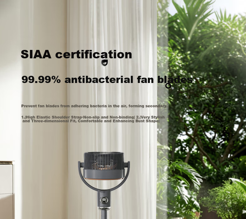 Xiapu Fengjingling Air Circulation Fan, Electric Fan, Floor Fan for Home And Bedroom Use, High Wind Power, Quiet Operation, Self-Cleaning, First-Class Energy Efficiency, Oscillating Electric Fan PJ-CD433A 7
