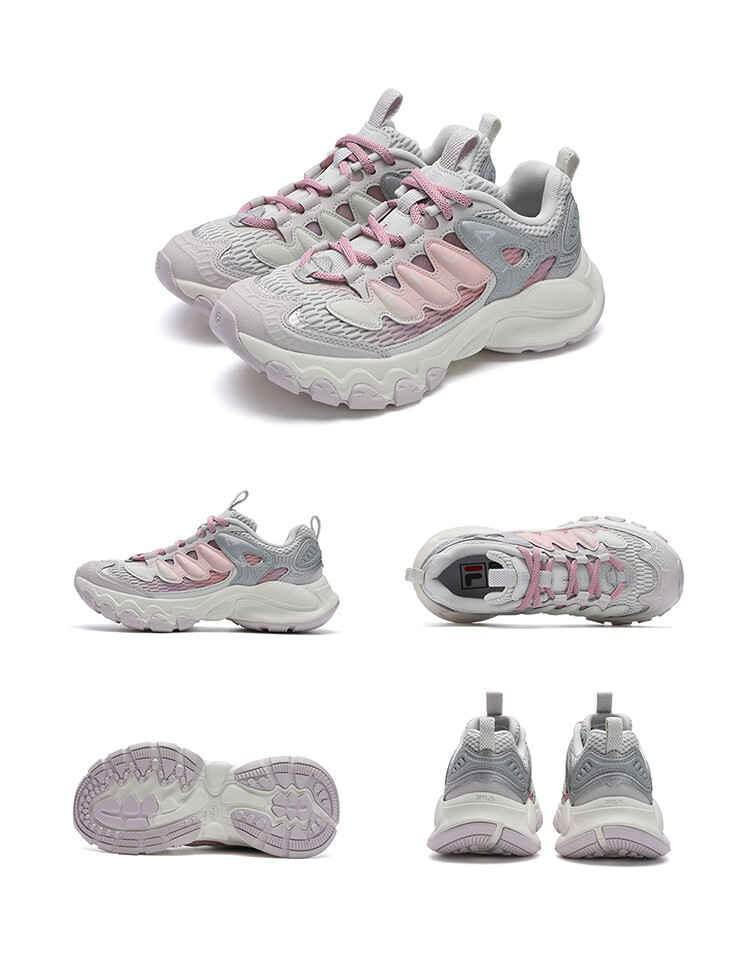 FILA Mushroom Sneakers Modern Sports Shoes Women's Autumn Winter Thick Sole Casual Dad Shoes 45
