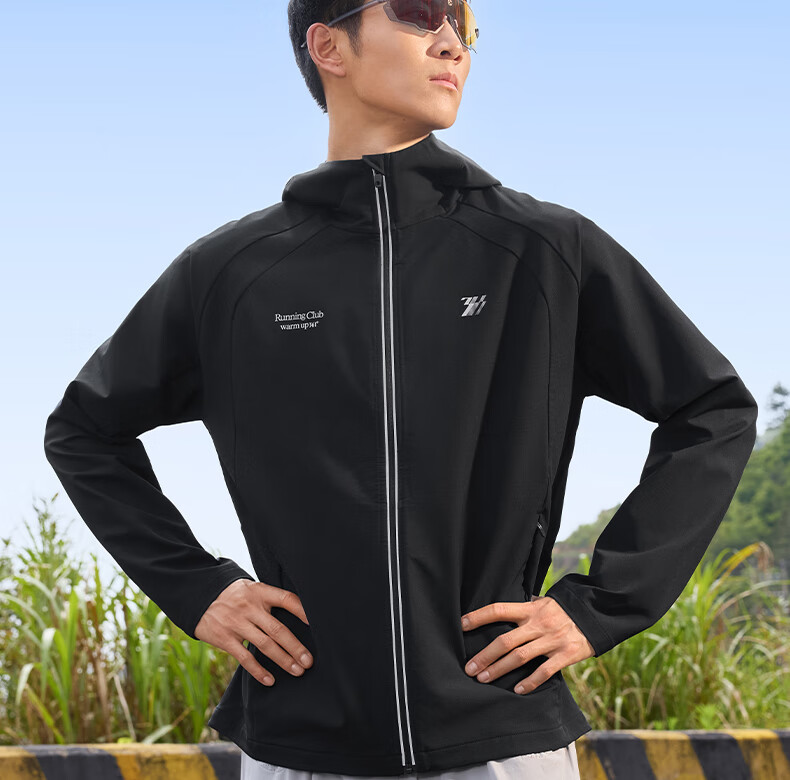 361° Men's Autumn Rainproof Water-Repellent Sports Casual Outdoor Running Jacket Windbreaker 652532605-2 3