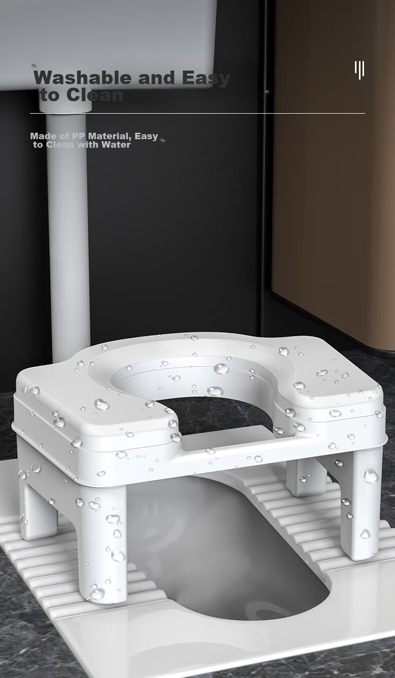 Youjialiangpin Toilet Seat, Pregnant Women's Commode Chair, Squatting Toilet, Elderly Toilet Stool, Squat-To Convertible, Height 26cm 8