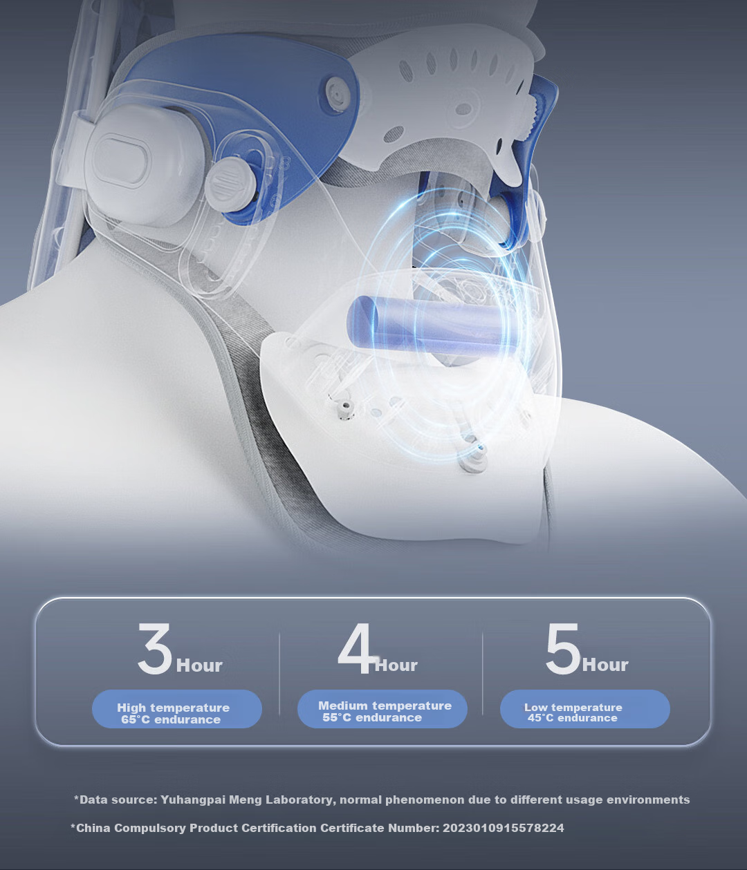 KCOTSON Neck Fixator HC60 Graphene Electric Cervical Heat Therapy Massager, Smart Neck Brace Traction Device, Correction Fixator, Birthday Gift for Parents, Boyfriend, Practical Present 17