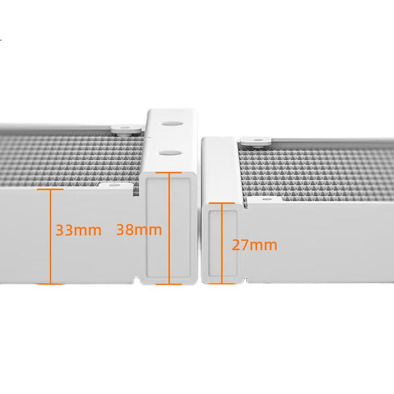 Комплект термопасты ID-COOLING Snow Border DX240 White Fanless, белый