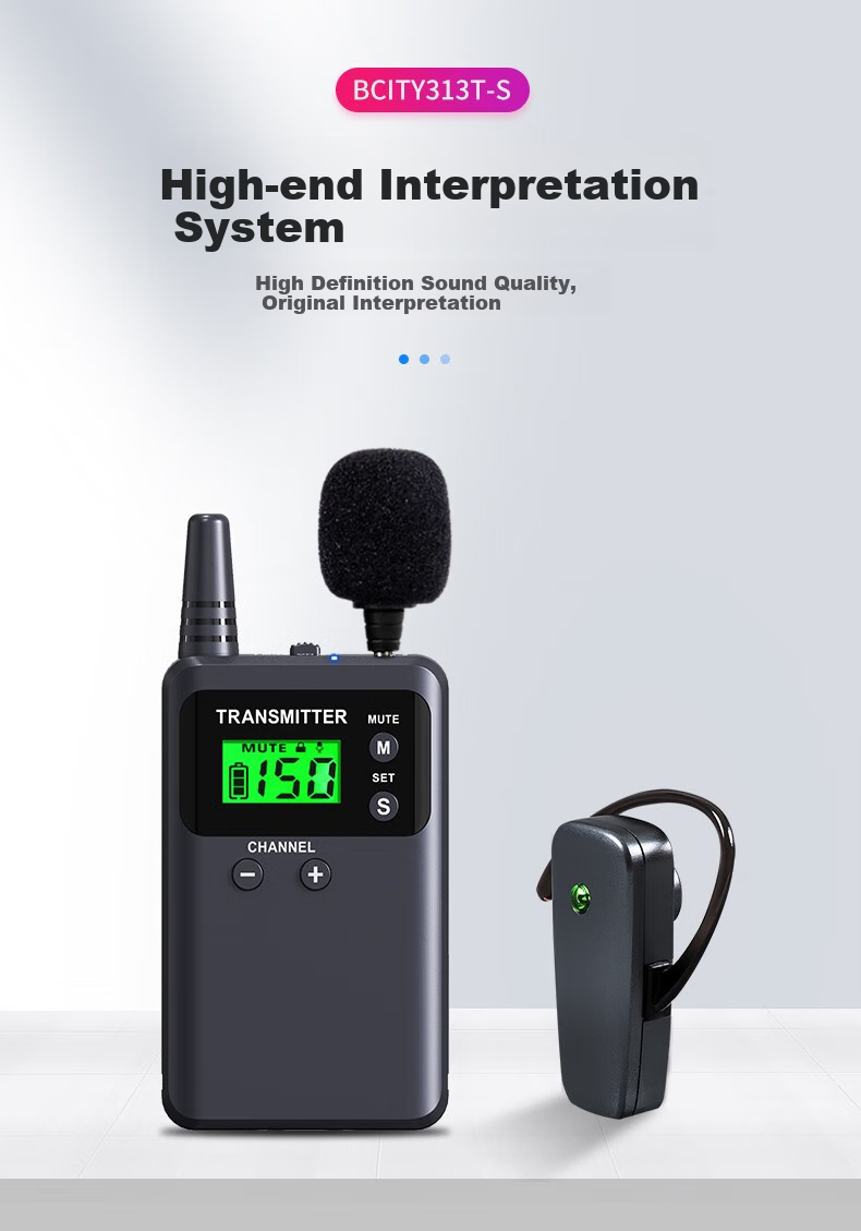 Bixite 6-511R Wireless Tour Guide System with One-To Tour Guide, Conference Interpretation System, Non-Infrared Receiver for Sightseeing Tours, Dual Speaker + 10 People Listening + 10 Seats Charging + Storage Box 2