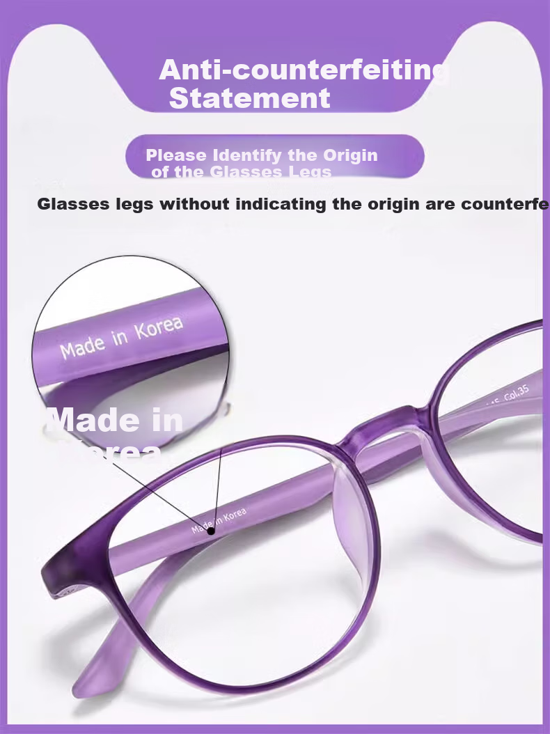 Chuangguo Imported Reading Glasses for Women, Anti-Blue Light Radiation, High Definition, Super Brand, Bifocal, Auto-Focus, Genuine Product with Prescription Lenses 3