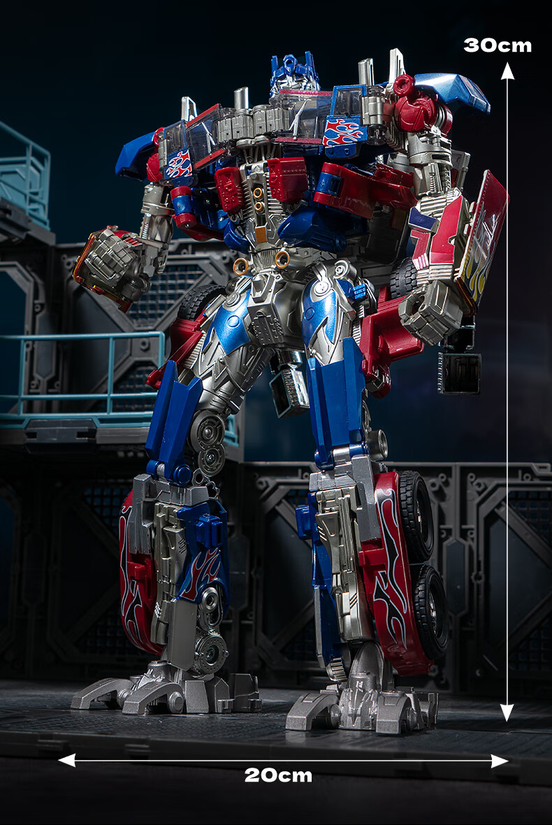 Kakaya Transforming 5-Inch Optimus Prime Toy Robot, Bumblebee Car Alloy Transformation, Boys' New Year Birthday Gift 11