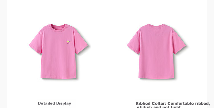 BALABALA [Same As in Mall] Children's Short Sleeve T-Shirt, Boys And Girls Top, Summer Quick-Dry Pure Cotto 5