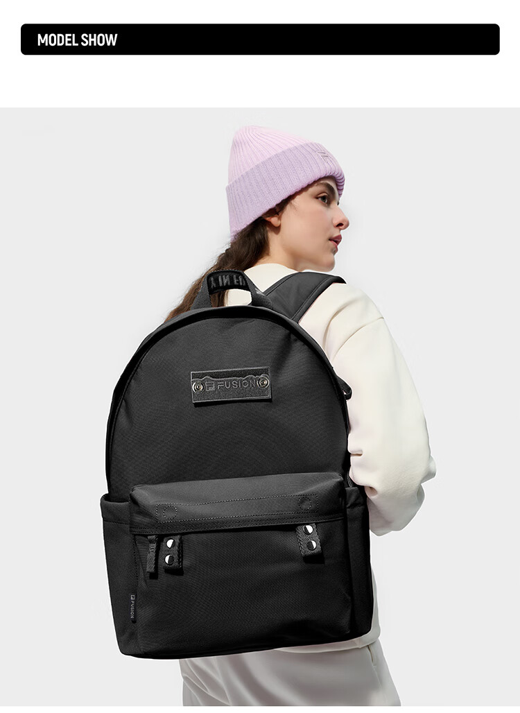 FILA FUSION FILA Trendy Couple's Backpack 2025 Winter Laptop Antibacterial Backpack 1