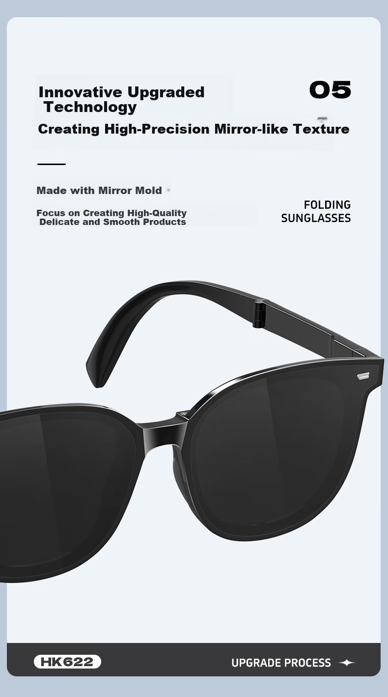 HELEN KELLER Sunglasses for Men And Women, UV Protection Polarized Foldable Driving Glasses HK622H01 3