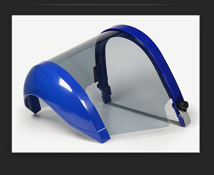 BLUE EAGLE FCA8 Arc Flash Resistant Face Shield 11.3 Cal Insulated Impact and Splash Protective Visor with Cap Mount (Helmet Not Included) 13