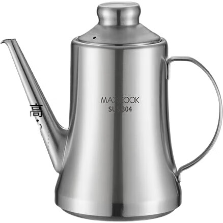 MAXCOOK Диспенсер для масла, контейнер для приправ из нержавеющей стали 304, большая вместимость, широкое горлышко с фильтром, 1200 мл MCPJ8694