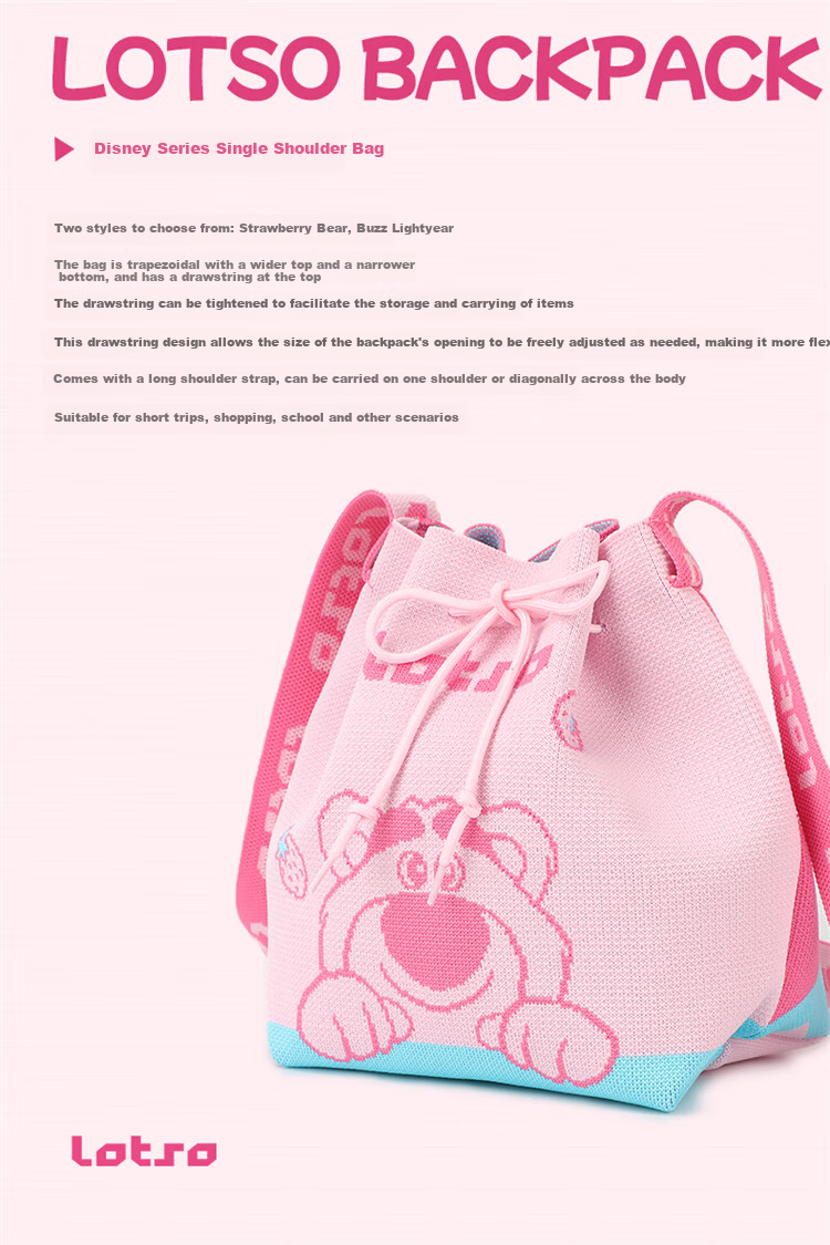 Disney Daisy Knitted Shoulder Crossbody Small Bag Cute Birthday Gift for Women 2