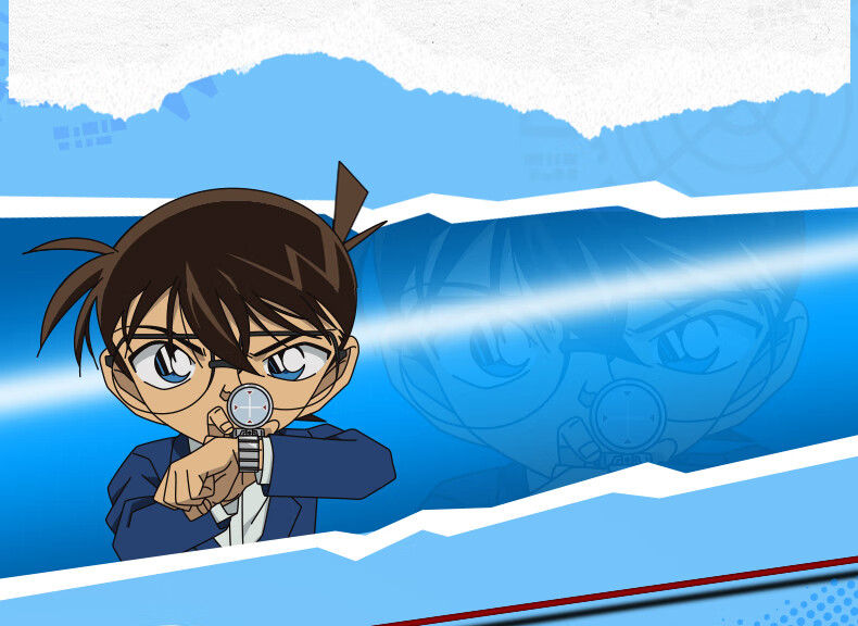 AIHAO Detective Conan Collaboration Multifunctional Bookmark Ruler 2-in-1 High-Value Student School Stationery Set of 6 DSN190 for Grades 1-6 4