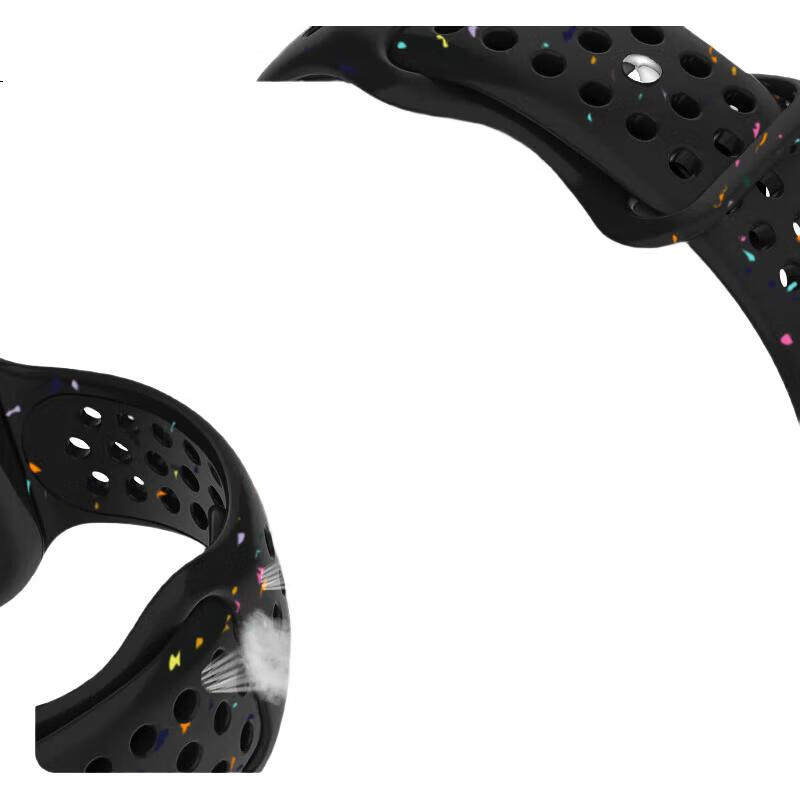 Ремешок BHO для Apple Watch S11/Ultra3/S10 Sport Bands, совместимый с IWatch S9/8/7/6/SE3/2/1, силиконовый, с дышащими отверстиями