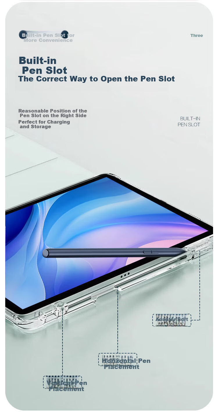 JPLAYER Protective Case for Apple IPad Pro 2025, Compatible with 13-Inch 2024 M5/M4 Models, with Pencil Holder, Transparent Tri-Fold Stand, Sleep/Wake Function, Full Coverage, Lavender 1
