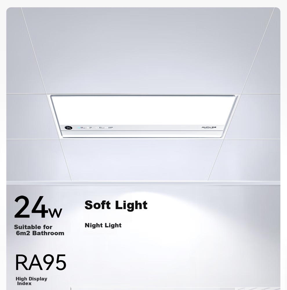 AUPU [Consult Customer Service for Better Deals] Smart Series AI Human-Sensing Constant Temperature Deodorizing Warm Air S2-Air 31