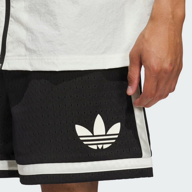 Adidas Originals Warp Knit Shorts JD5198 Black L Unisex Woven Shorts 4