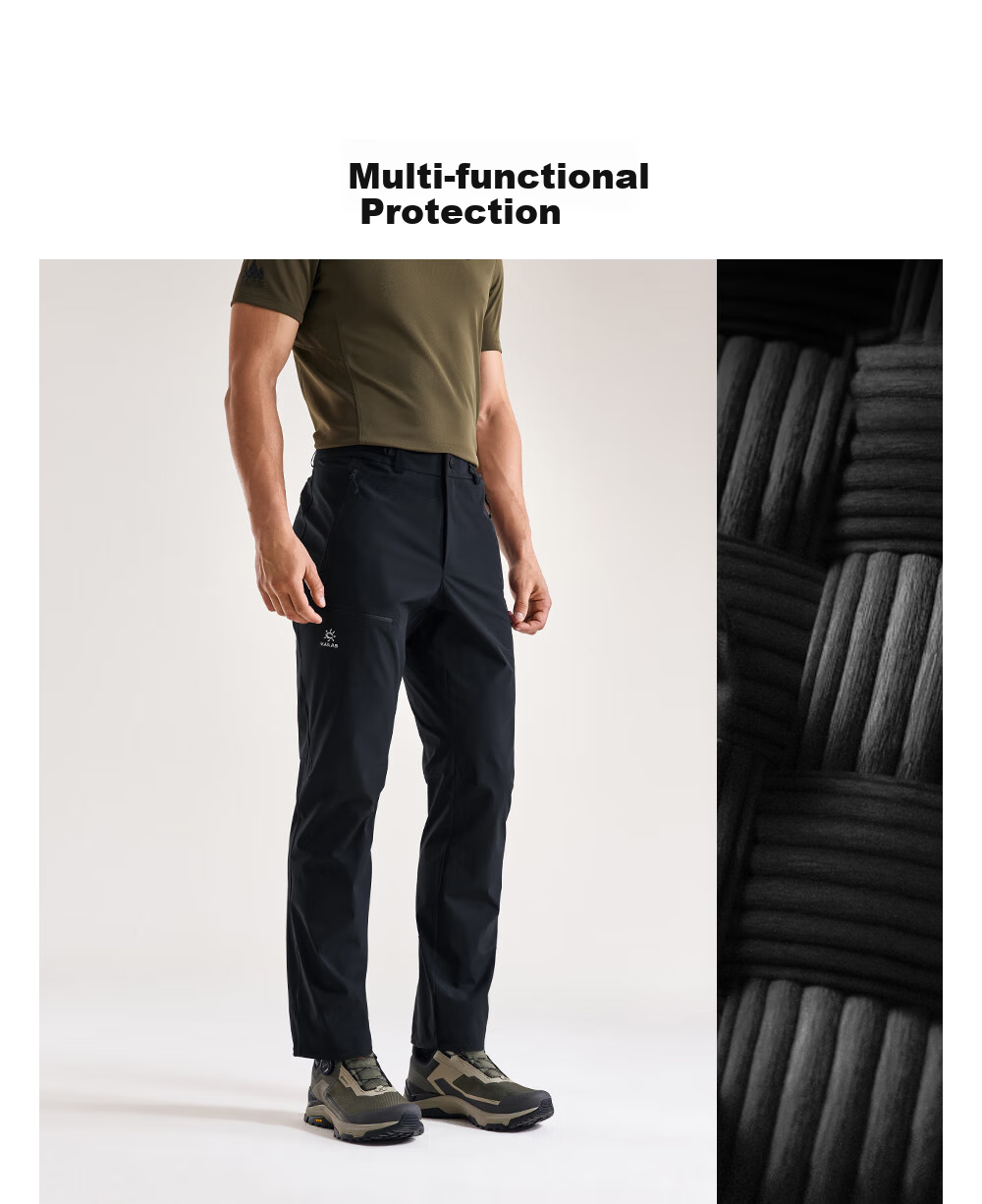 KAILAS T9 Quick-Dry Pants for Women, CORDURA Lightweight Quick-Dry Wear-Resistant Outdoor Moisture-Wicking Hiking Trousers 4