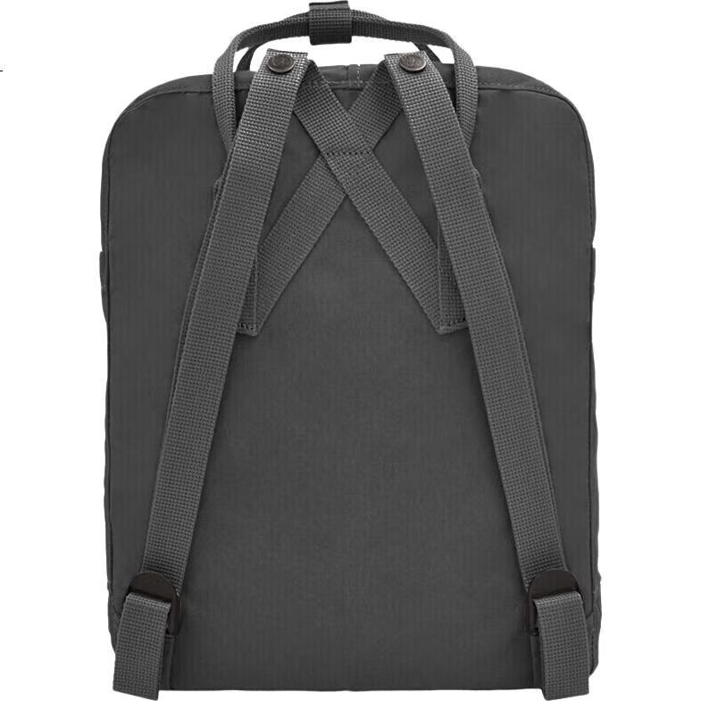 Рюкзак FJALLRAVEN Kanken, большой вместимости, для мужчин и женщин, школьная сумка 23510-046, Супер серый, 16 л, подарок на День Святого Валентина