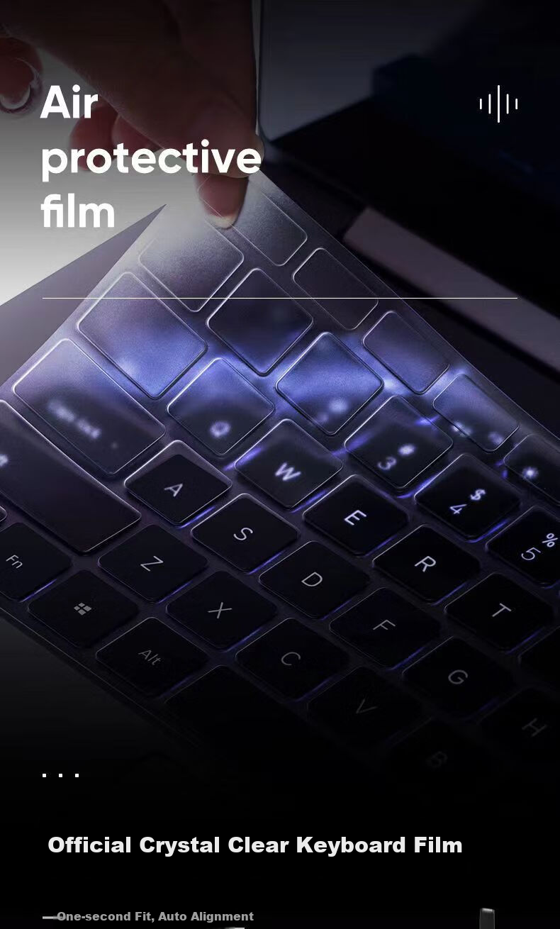 Aigo Compatible Mechanical Revolution Jiaolong16/Xiaomi Redmi G 2021 Ryzen Edition TPU Keyboard Cover 1