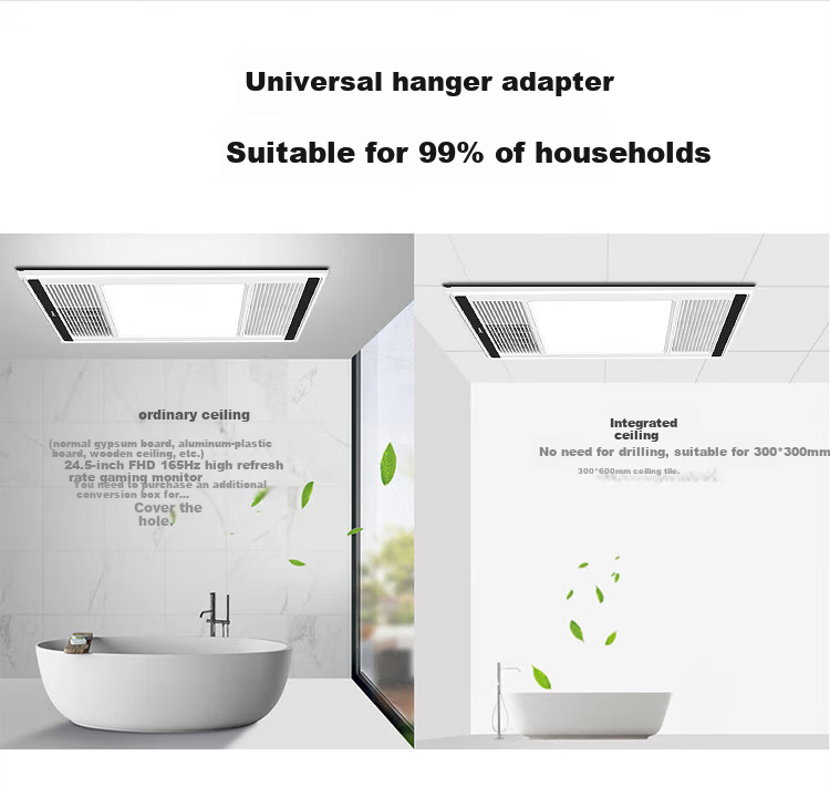 Midea Wind And Heat Bathroom Heater Iron Man Series Warm Air Lighting Exhaust Integrated Ventilation Fan G2 10
