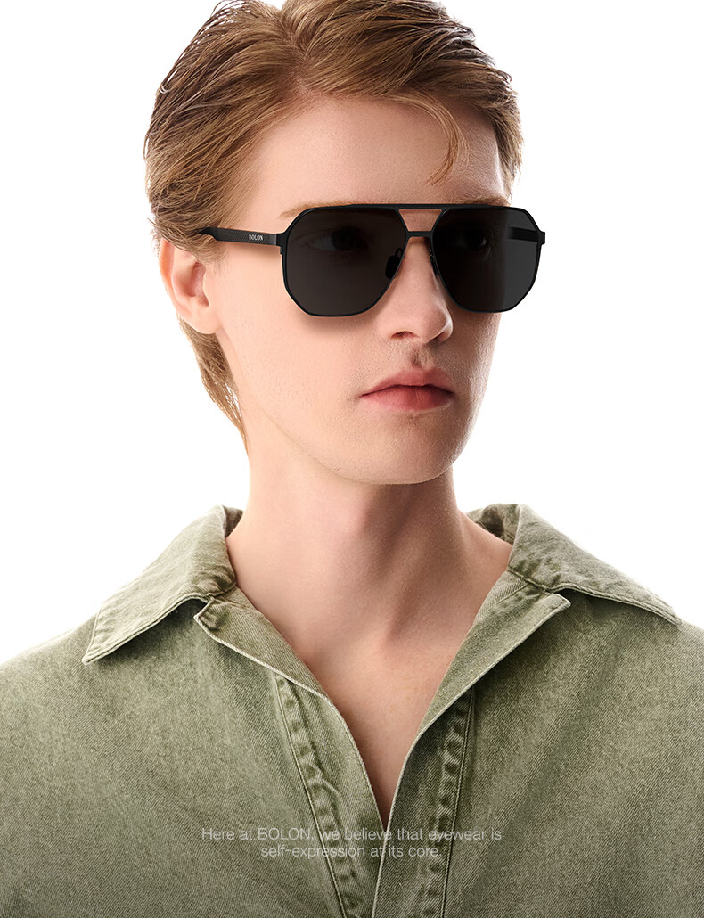 BOLON Polarized Sunglasses, UV Protection, Fishing, Aviator Style, Driving Glasses for Men, BL8127D11 1