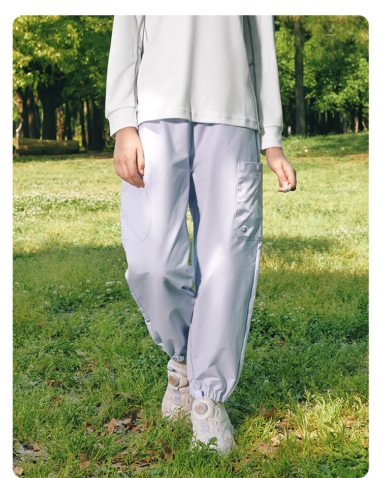 BALABALA Boys And Girls Long Pants Children's Trousers 2025 New Autumn Water-Repellent Joggers 208325108203 4