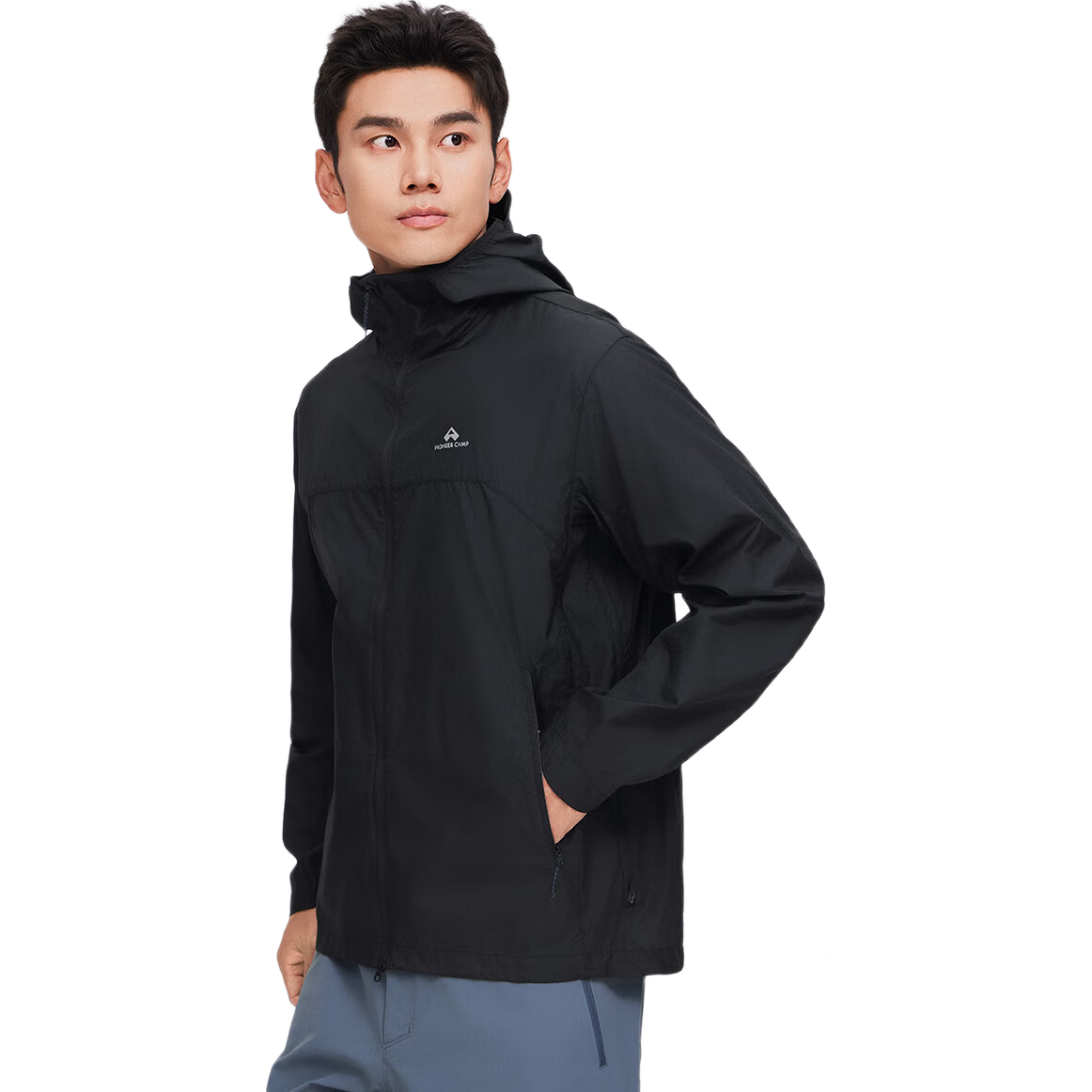 Pioneer Camp Beetle Men's Summer Outdoor Lightweight Breathable UV Protection Sports Jacket Skin Coat