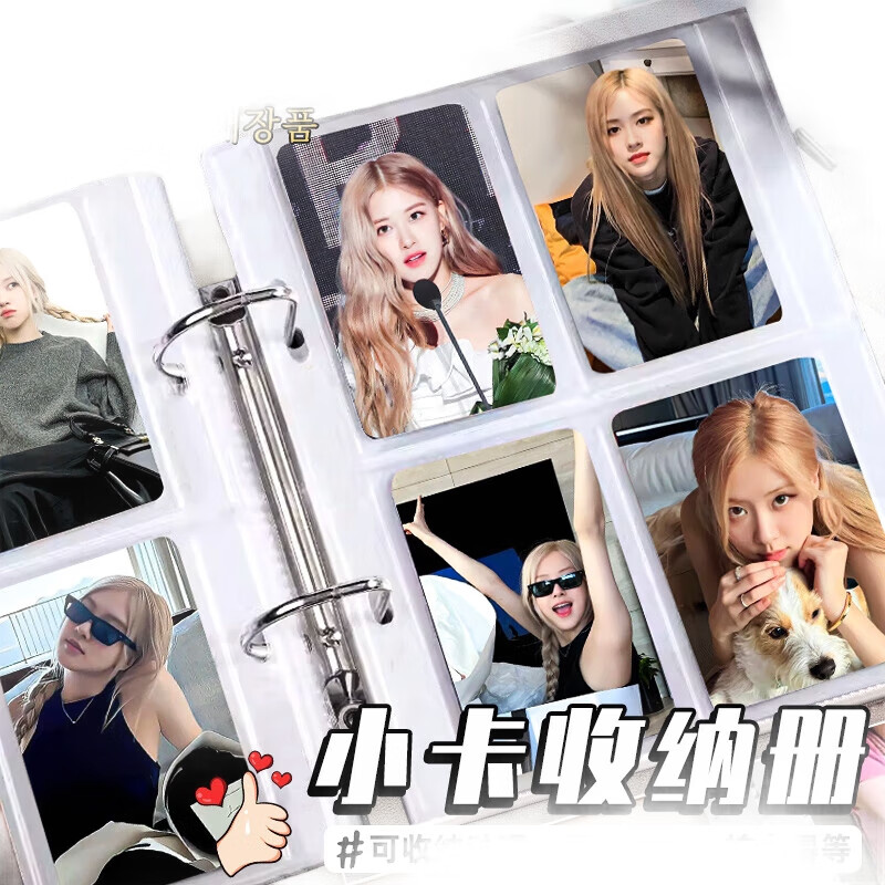 Альбом для хранения карточек Jinzhi, 3 дюйма, 4 сетки, для коллекции, с высокой прозрачностью, My Little Pony