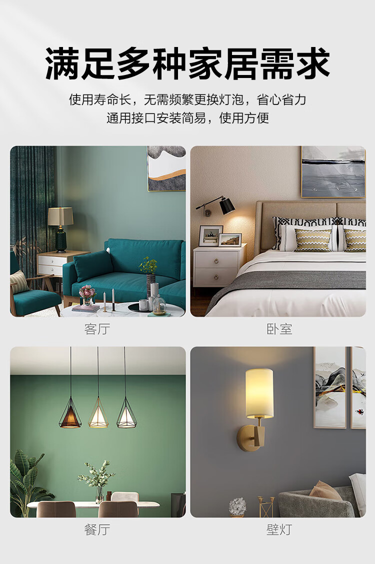 OPPLE LED Bulb E27 Screw Base High Power Factory Industrial Energy-saving Bulb 100W White Light Stall Lamp 1
