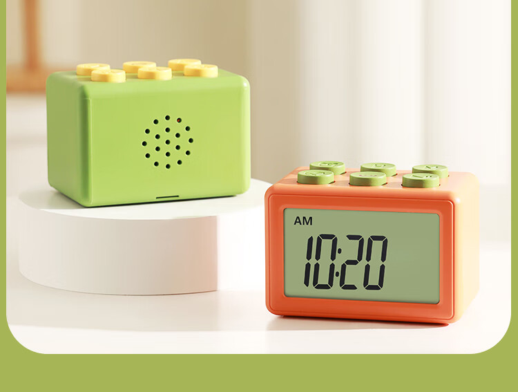Compas Electronic Timer for Students' Exam Time Management, Kitchen Timing Electronic Alarm Clock 6003 Orange Back-To Seaso 10