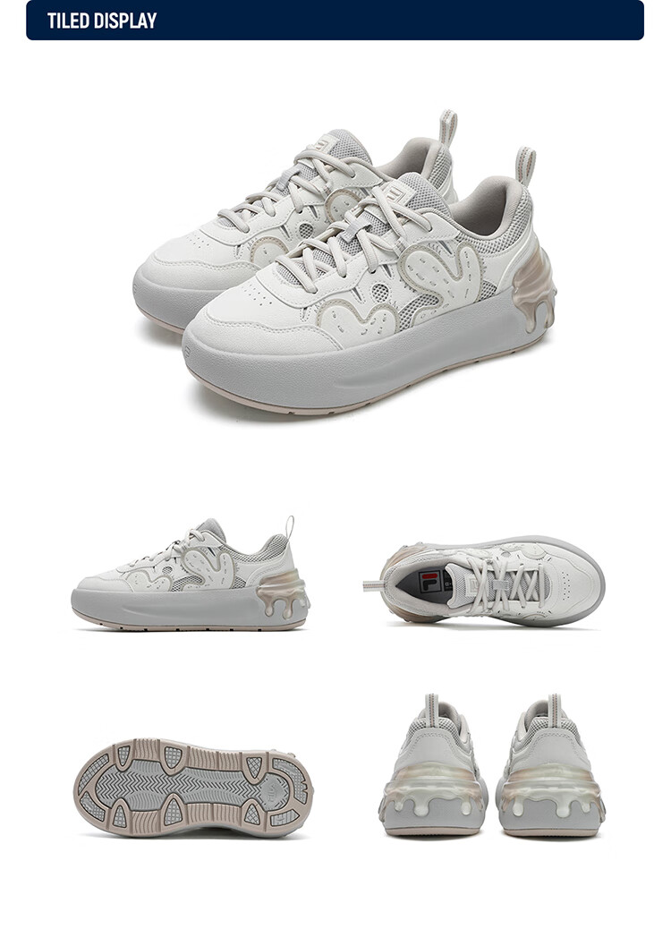 FILA Official Women's CACTI Modern Sneakers Autumn Fashion Casual Sports Shoes 41